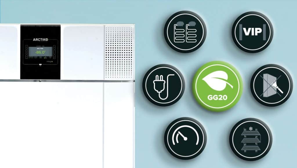 features of an ultra low temperature freezer