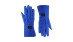 Pair of blue safety gloves