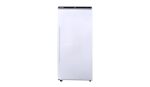 Upright pharmaceutical refrigerator front facing
