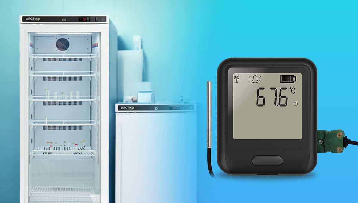 medical fridge and temperature data logger