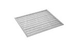 Perforated stainless steel shelves for biomedical freezers and refrigerators